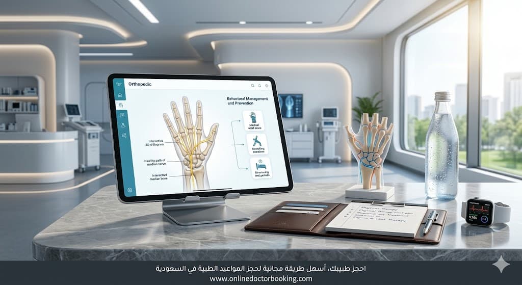 متلازمة النفق الرسغي: الأعراض السريرية، المسببات الهيكلية، وخطة الإدارة العلاجية والوقائية الحديثة